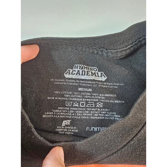 My Hero Academy A-1 graphic anime shirt medium unisex short sleeve ^ - Picture 4 of 6